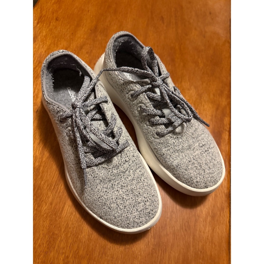 Allbirds Women Wool Runner 2 Grey Heather Marl Walking Shoes WR2 W8 US 8